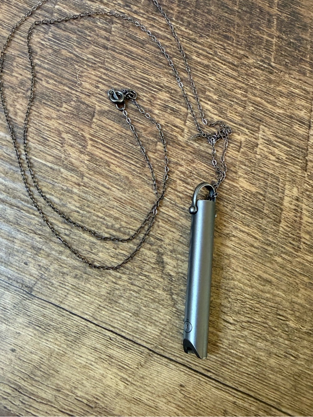 Komuso Shift Anxiety Breathing Necklace Slate